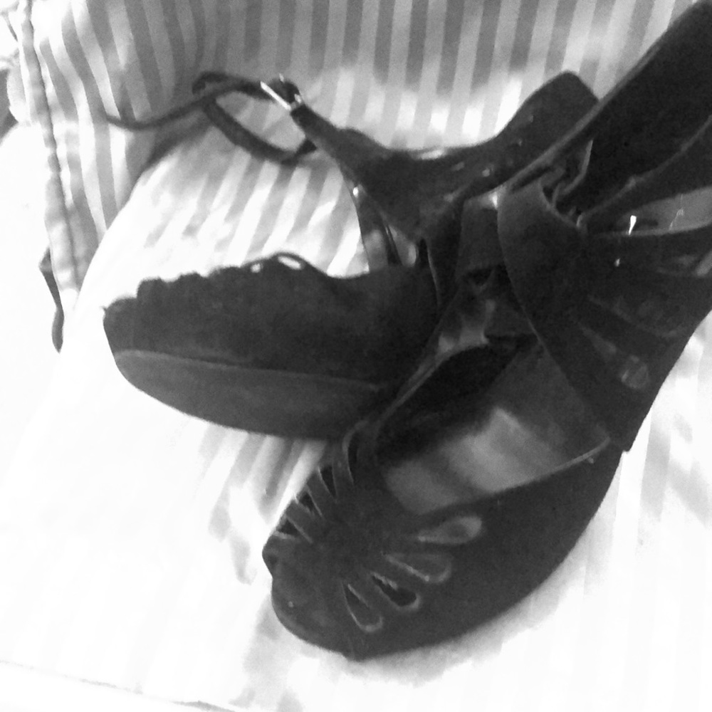 Black heels